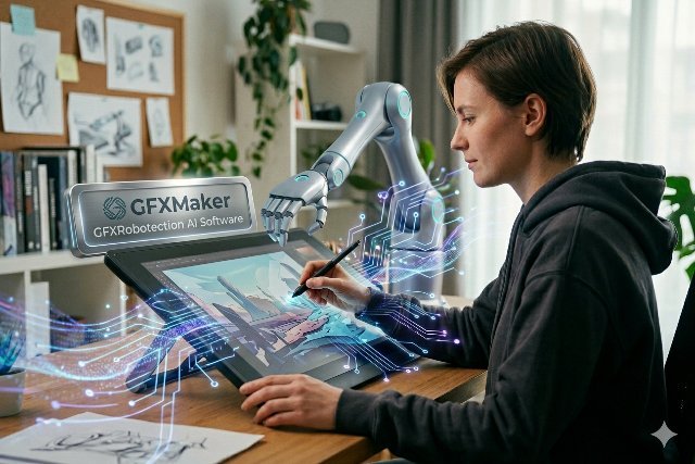GFXRobotection AI Software by GFXMaker: How AI Is Transforming Creative Workflows